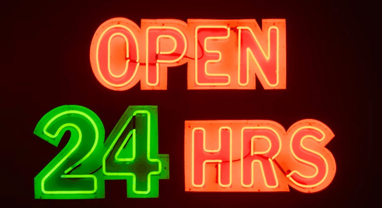 24/7 Open